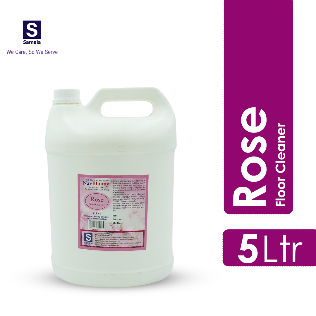 NavBhumy Floor cleaner Rose 5 Ltr Rose  (5 L)